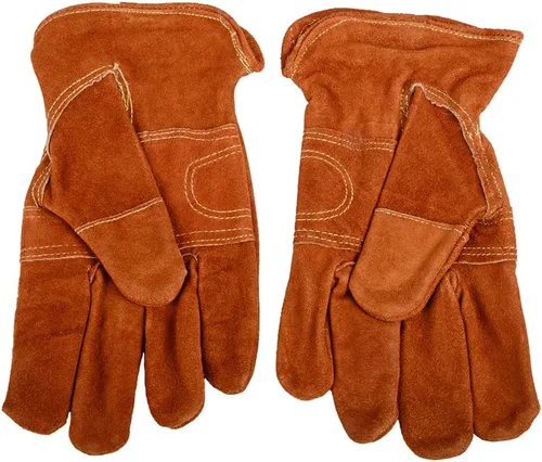 Miniatura 5 de Forney Guantes de trabajo de cuero vacuno premium para cercadores, para hombres