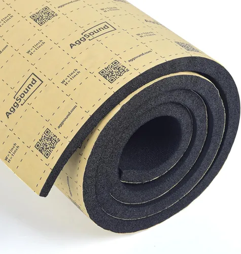 Miniatura 12 de Alfombrilla de amortiguación de sonido 157 mil(0.157 in) 36 pies cuadrados – Material de amortiguación de sonido del coche Espuma de celda cerrada