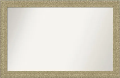 Miniatura 103 de Amanti Art Espejo de pared personalizado no biselado (24.25 x 24.25 pulgadas), marco dorado de mosaico, varios tamaños personalizados, espejo