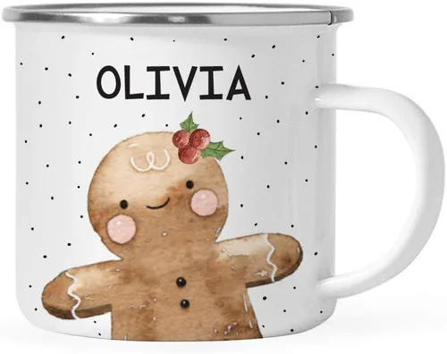 Miniatura 9 de Andaz Press Taza de café personalizada de acero inoxidable de 11 onzas, regalo de broma, oso de acuarela, 1 paquete, ideas personalizadas de taza
