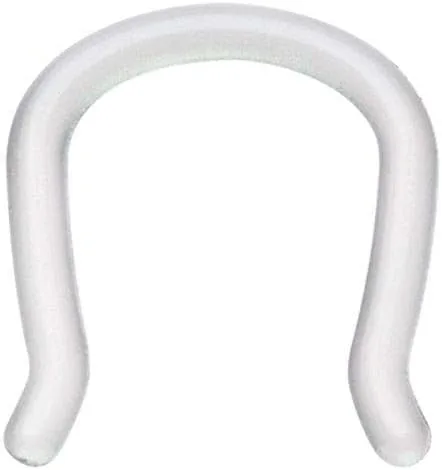 Miniatura 5 de Pierced Owl - Retenedor de anillo de septum flexible Bioflex de tacto suave de 14-16GA
