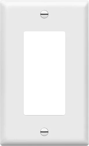 Miniatura 12 de ENERLITES Placa de pared decorativa para interruptor de luz o tomacorriente, acabado brillante, tamaño extra grande de 1 gang 5.5" x 3.5", Marrón