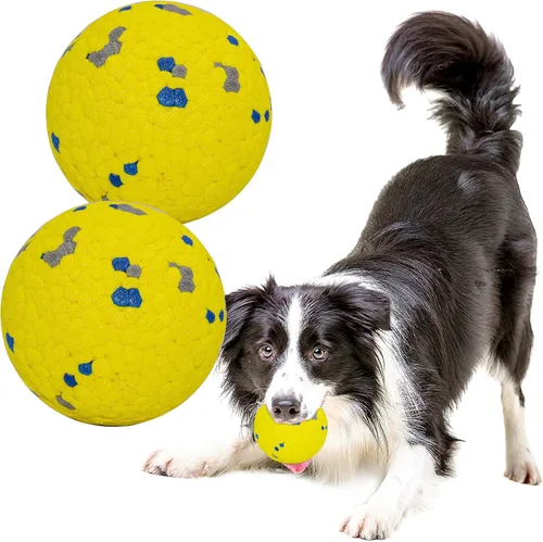 Miniatura 16 de Pelotas de Juguete para Perros para Masticadores Agresivos, Pelotas Flotantes Rebotadoras Indestructibles y Duraderas para que los Perros Busquen
