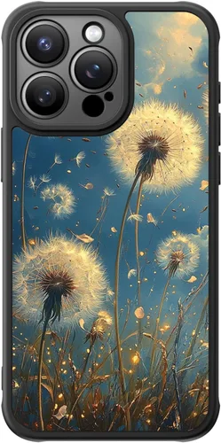 Miniatura 32 de FUNMIKO Funda para iPhone 16 Plus, carga inalámbrica y protección de grado militar, diseño floral moderno para mujeres y niñas, funda antideslizante