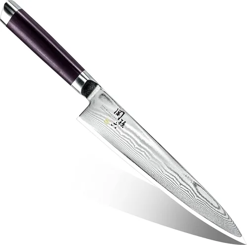 Magoroku Damasco 8.268 in (solo hoja 8 pulgadas) Cuchillo de chef