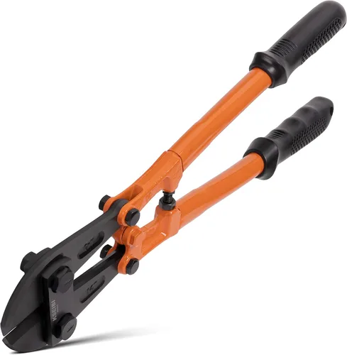 Miniatura 9 de KSEIBI 141575 Cortadores de pernos pequeños de 14 pulgadas, cortador de pernos de alambre de cromo vanadio resistente con mango ergonómico de agarre