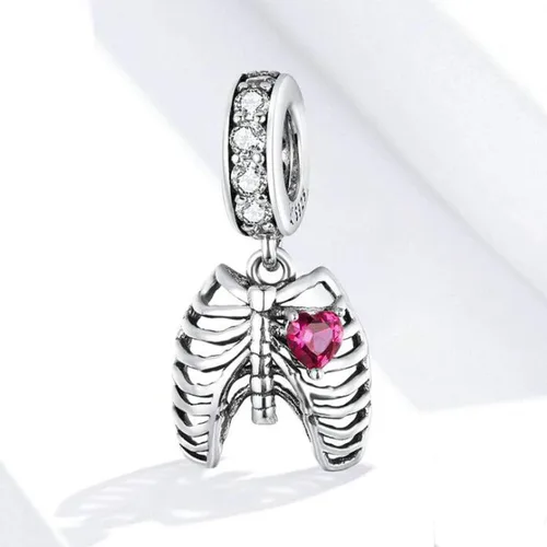 Miniatura 2 de Dijes de plata de ley 925 con diseño de arcoíris y diamantes espirituales para mujeres Pandora, pulsera de abalorios, cumpleaños, Halloween, regalo