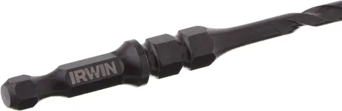 Miniatura 5 de IRWIN Tools 1870568 Impact Performance Series Instalación de tornillos para hormigón Broca de 3/16 pulgadas x 5 pulgadas para tornillos de 1/4