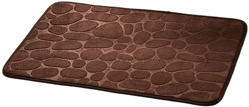 Miniatura 3 de Alfombra antideslizante antideslizante con relieve de Adoquines, Felpudo De Espuma Viscoelástica para Baño, Lavabo, Ducha Y Habitación Alfombras