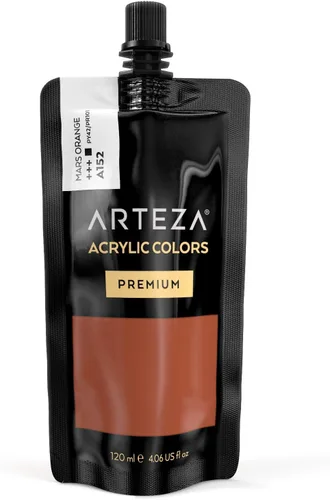 Miniatura 10 de Arteza - Pinturas acrílicas Blanco titanio A101
