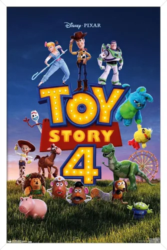 Miniatura 14 de Trends International Disney Pixar Toy Story 4 - Póster de pared de una hoja, 14.725 x 22.375 pulgadas, versión enmarcada plateada Versión con marco