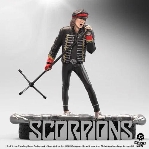 Miniatura 4 de Knucklebonz - Estatua coleccionable de edición limitada de Klaus Meine (Scorpions) (solo 3000 creados) - Iconz de rock, con licencia