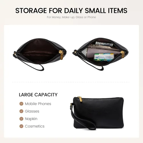 Miniatura 4 de LOVEVOOK Bolso de mano para laptop para mujeres, de 15.6 pulgadas, bolsos de trabajo, bolso de cuero vintage, bolsos de computadora impermeables