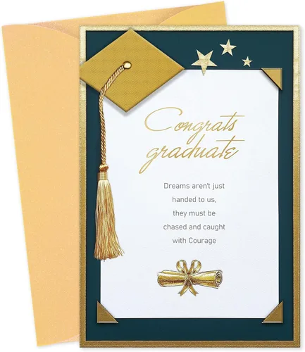Miniatura 9 de D24TIME Tarjetas de graduación de clase de 2026 para él y ella, regalo de graduación feliz para hijo, hija, graduados de la escuela secundaria