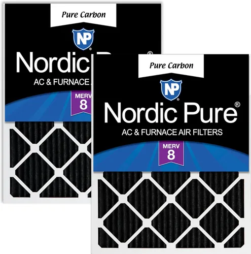 Miniatura 75 de Nordic Pure Filtros de aire para horno MERV 6 de 18 x 25 x 1 pulgadas (tamaño real: 17 1/2 x 24 1/2 x 3/4), color verde poliéster MERV 6, reduce