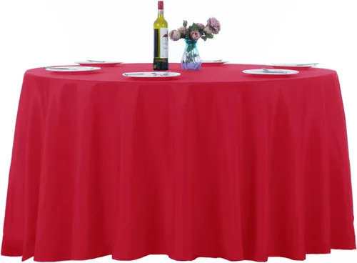 Miniatura 83 de Ascoza Paquete de 2 manteles rectangulares blancos de 60 x 84 pulgadas, tela de poliéster de 4 pies, para bodas, banquetes, restaurantes y fiestas