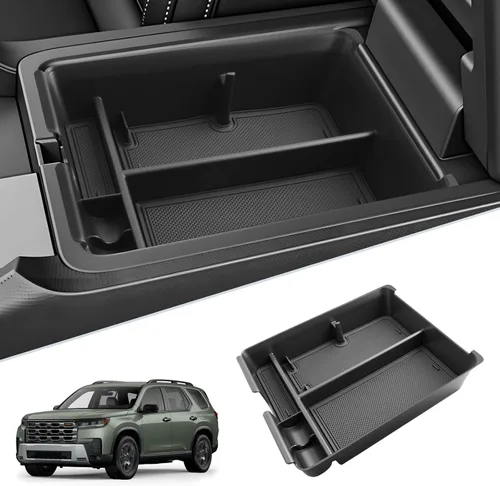 Miniatura 34 de SKTU Compatible con 2020-2024 2025 Land Rover Defender organizador de consola central 2023 2024 2025 accesorios Defender 2024 2025 bandeja