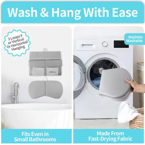 Miniatura 5 de Almohadilla de descanso para rodillas y codos para padres de baño pequeños, almohadilla extra gruesa para niños