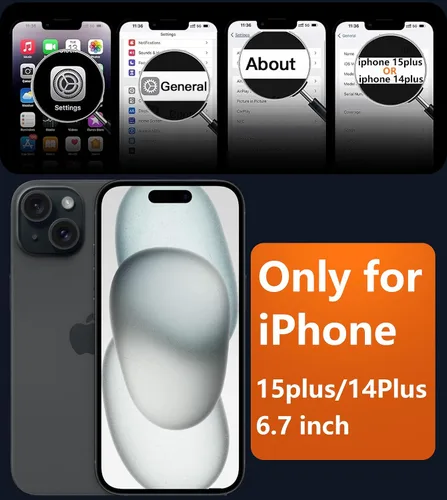 Miniatura 1436 de FNTCASE Funda para iPhone 13 Pro-Max: Fundas magnéticas transparentes compatibles con Magsafe Slim anti amarillamiento protección contra caídas