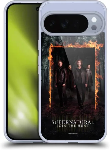 Miniatura 109 de Head Case Designs Supernatural Sam, Dean & Castiel Key Art - Funda de gel con licencia oficial [protección de grado militar] compatible con Google