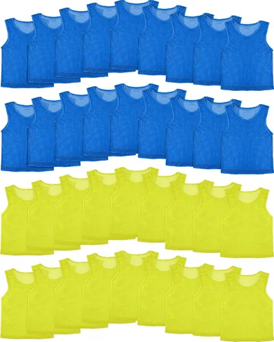 Miniatura 8 de Pasimy 36 unidades de centavos para jóvenes deportes fútbol práctica Jersey niños baloncesto adultos fútbol hockey pinnies Scrimmage camisetas