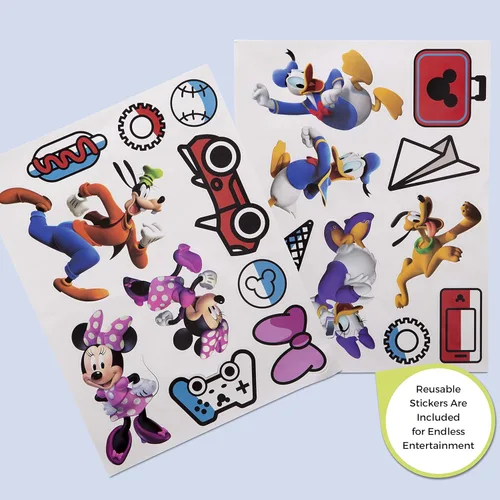 Miniatura 7 de Delta Children Organizador de almacenamiento de juguetes con diseño de 6 contenedores, Disney Mickey Mouse Mickey Mouse Hot Dog Hill
