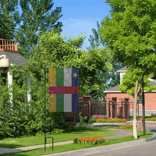 Miniatura 9 de Flag Of The Central African Republic Garden Flag 28"x40" Inch Double Sided Garden Flags Home Lawn Outdoor Decor Flags Party Banner Welcome Flag