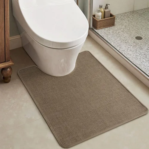 Miniatura 8 de MontVoo Alfombra de Baño - Alfombras de Baño Ultra Delgadas Antideslizantes para Alfombra de Baño de Secado Rápido, Respaldo de Goma Alfombras