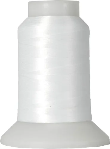 Miniatura 57 de Hilo elástico lanudo de Threadart para serger - Bobinas de 1000 m - Hilo de nailon para traje de baño, lencería, tejidos - Negro - Color 9228