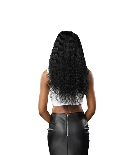 Miniatura 6 de Sensationnel Vice Bundles - Extensiones de cabello virgen sintético de 36 pulgadas para coser y cola de caballo, cabello largo – Vice Bundle Crimp
