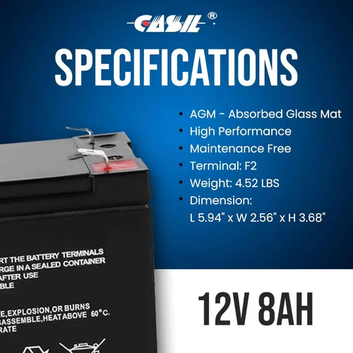 Miniatura 5 de Casil Compatible con Razor MX350 Kit de actualización de batería Razor MX400 Baterías fiables para MX350 Reemplazo perfecto para modelos Razor E325