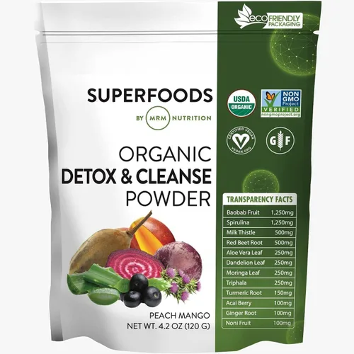 Miniatura 3 de MRM Nutrición Orgánica Baobab Polvo Superalimentos Salud digestiva Antioxidante 40 porciones