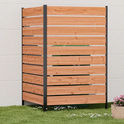 Miniatura 13 de Modern Shade - Pantalla de valla de privacidad de madera de 5' x 3' (1 panel) de madera natural, panel de valla de privacidad al aire libre