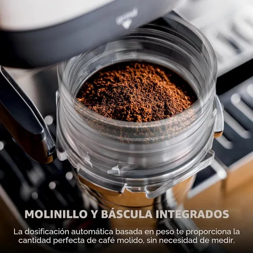 Miniatura 5 de Ninja Luxe Café 3 en 1 - Máquina de café expreso, café por goteo y café frío Molinillo de café integrado, espumador de leche, manipulación Acero