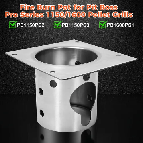 Miniatura 4 de QuliMetal Piezas de repuesto para ollas de combustión para parrillas Pit Boss Pro 1150/1600, Pit Boss PB1150PS2, PB1150PS3, PB1600PS1, accesorios