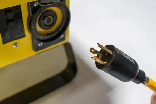 Miniatura 4 de Cable divisor Y de 2 tomas de salida de generador Southwire - Convierte un enchufe único a dobles tomas de salida de 15A - Enchufes moldeados