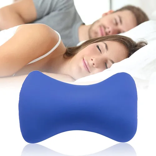 Miniatura 6 de Microbead - Almohada de viaje de 15 x 8 pulgadas para dormir de lado, almohadas de microcuentas, diseño ergonómico extra suave, cojín de apoyo