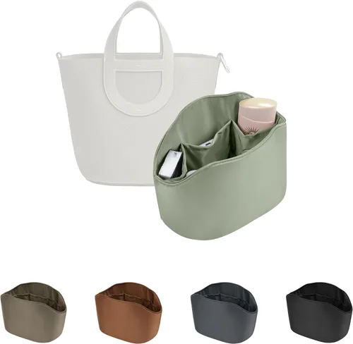 Miniatura 23 de Organizador de bolso para bolsa de lujo, tela de satén ligera y suave con bolsillos, ideal para viajes, compras y uso diario, opciones multicolor