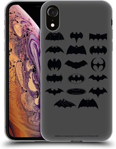 Miniatura 318 de Head Case Designs Funda de gel con licencia oficial de Batman DC Comics Bat Signal Logos [protección de grado militar] compatible con Apple iPhone 7