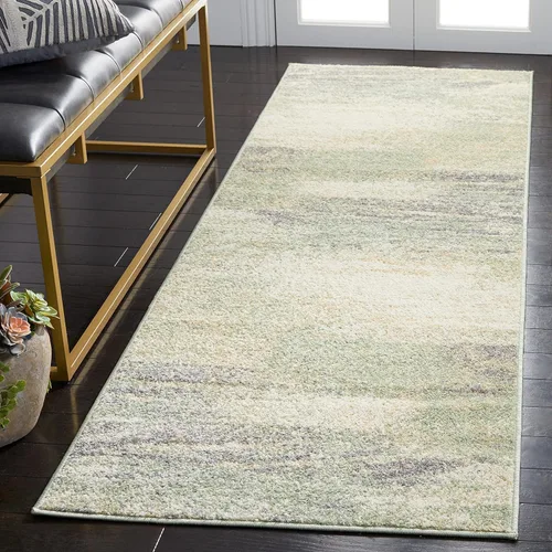 Miniatura 14 de SAFAVIEH, colección Adirondack - Alfombra de 6 x 9 pies, plateada/multicolor, abstracta, moderna, no desprende pelo, de fácil cuidado, para zonas