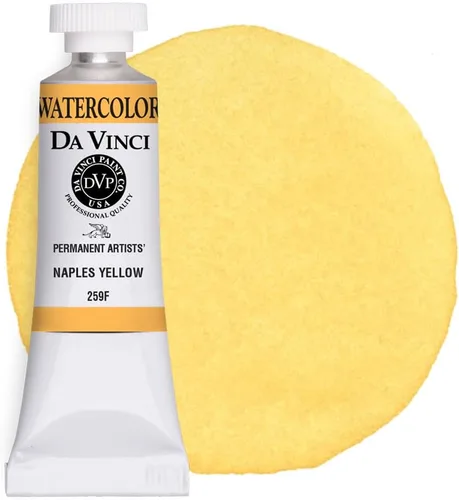 Miniatura 67 de DA VINCI PAINTS Pintura de acuarela para artista profesional, Gamboge (tono), 0.5 fl oz