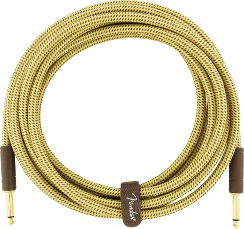 Miniatura 15 de Fender Cable de instrumentos de la serie Deluxe, recto/recto, Tweed, 18.6 pies