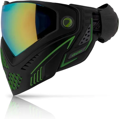 Miniatura 4 de Dye i5 Gafas de paintball – Lente térmica antivaho – Correa GSR Pro, orejas formadas por compresión – Protección facial profesional