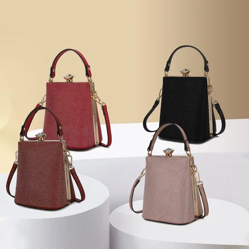 Miniatura 7 de MKF Collection Cartera de mano para mujer, bolso pequeño