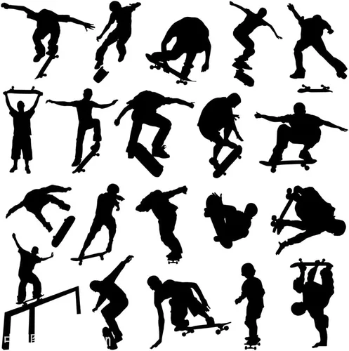 Miniatura 7 de ANNEE Patineta profesional completa de 31 x 8 pulgadas, 7 capas de madera de arce canadiense de doble patada, patinetas cóncavas de trucos
