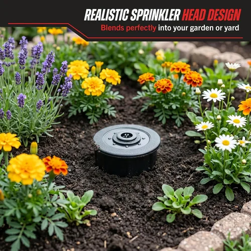 Miniatura 5 de Stalwart - Ocultador de llaves para rociadores exteriores para jardín o patio al aire libre, como se ve en la televisión, resistente al agua y a
