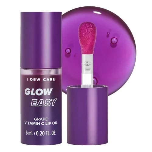 Miniatura 9 de I DEW CARE Set de crema de ojos y aceite de labios con vitamina - 2 para brillar Tratamiento facial, caja de regalo incluida, aspecto de piel