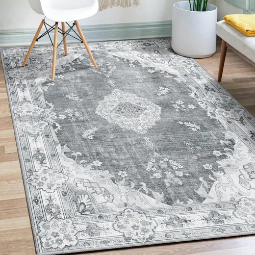Miniatura 42 de Alfombra Verde MUJOO de 8'x10', Alfombras de Área para Sala de Estar, Alfombras Lavables, Alfombra Grande de Área, Alfombra Boho de Área de 8'x10