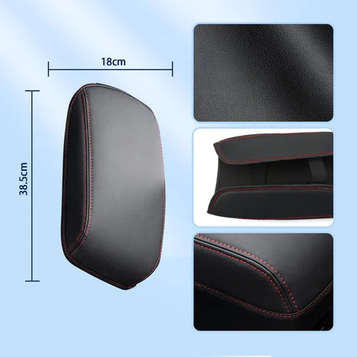 Miniatura 7 de Funda de consola central CX-5 2017-2025 para Mazda CX-5 (Sport/Touring/Carbon Edition/Grand Touring/2.5/2.5 S), funda de cuero para reposabrazos