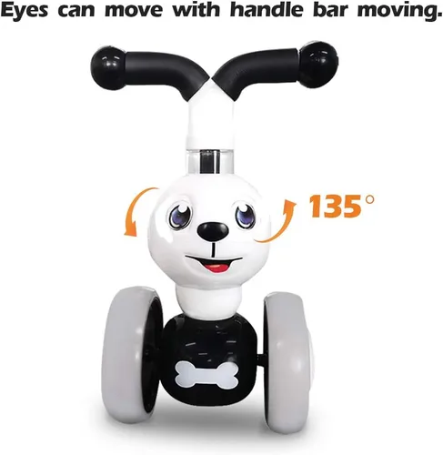 Miniatura 3 de YGJT Juguetes de bicicleta de equilibrio para bebés de 1 año, regalos de cumpleaños para niños y niñas, ruedas silenciosas y andador para bebés sin